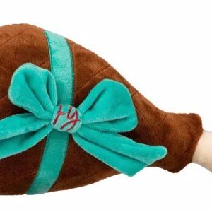 FuzzYard Humongous Holiday Ham Plush Dog Toy