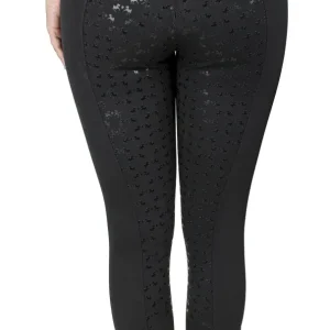 Equine Couture Nicole Full Seat Breech- Black, 24