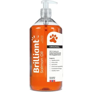 Brilliant Salmon Oil for Dogs & Cats (34 oz)