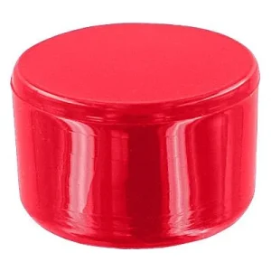 1 in. External PVC Flat End Caps, Furniture Grade
