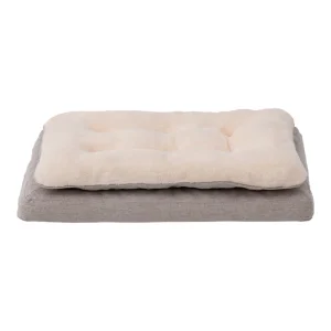 Territory Dog & Cat Khaki Pillow Top Bed, 30 in x 19 in