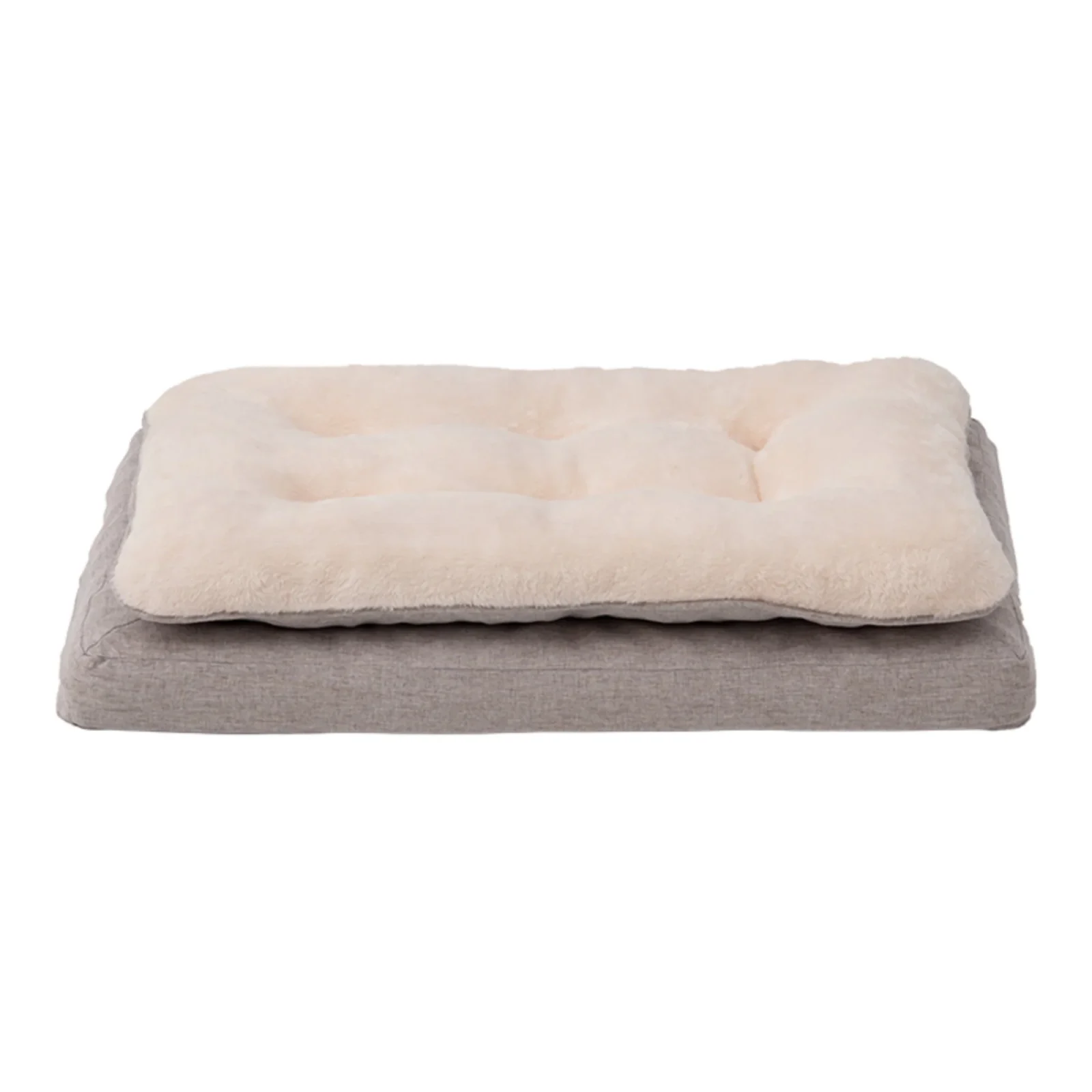 Territory Dog & Cat Khaki Pillow Top Bed, 30 in x 19 in