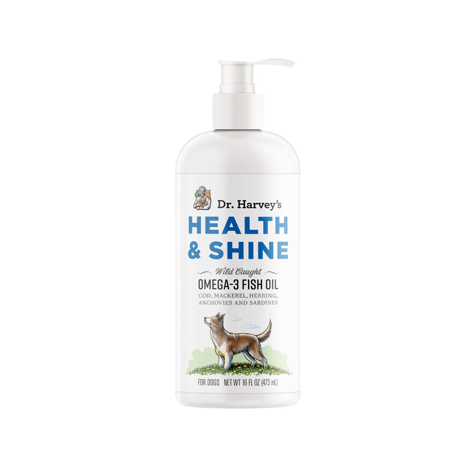 Dr. Harvey's Health and Shine Omega-3 Skin & Coat Fish Oil for Dogs - Image 2