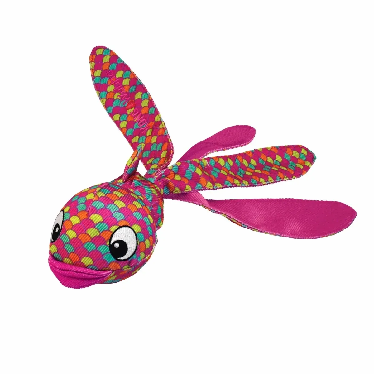 KONG Wubba Finz Dog Tug Dog Toy, Pink