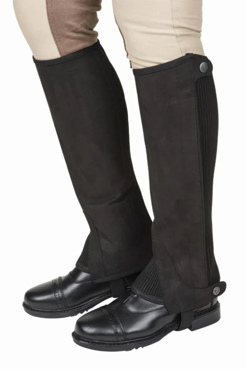 Tuffrider Ladies Saratoga Synthetic Half Chaps - Image 2