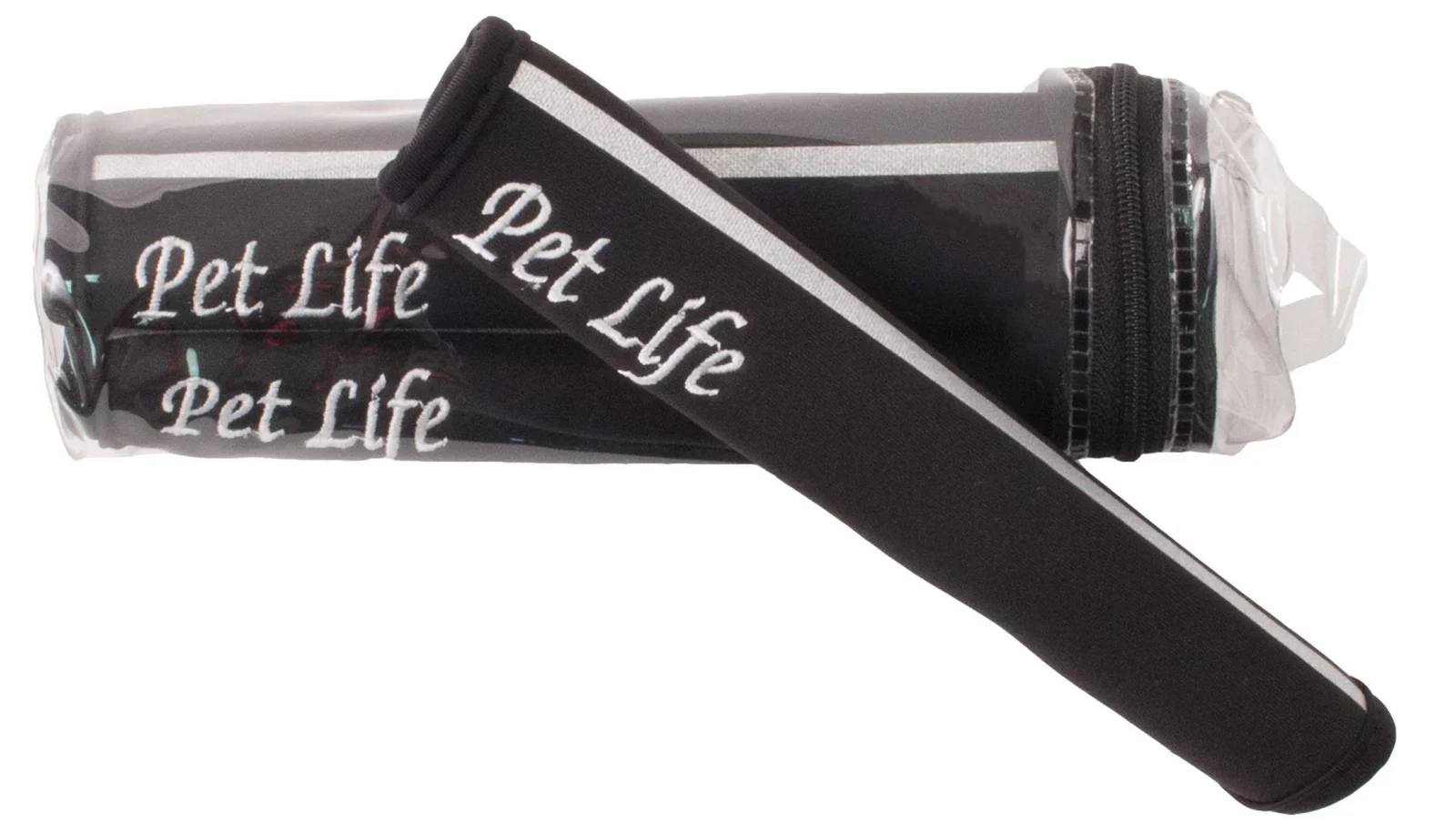 Pet Life ® 'Extreme-Neoprene' Joint Protective Safety Recovery and Reflective Pet Dog Sleeves - Set of 4