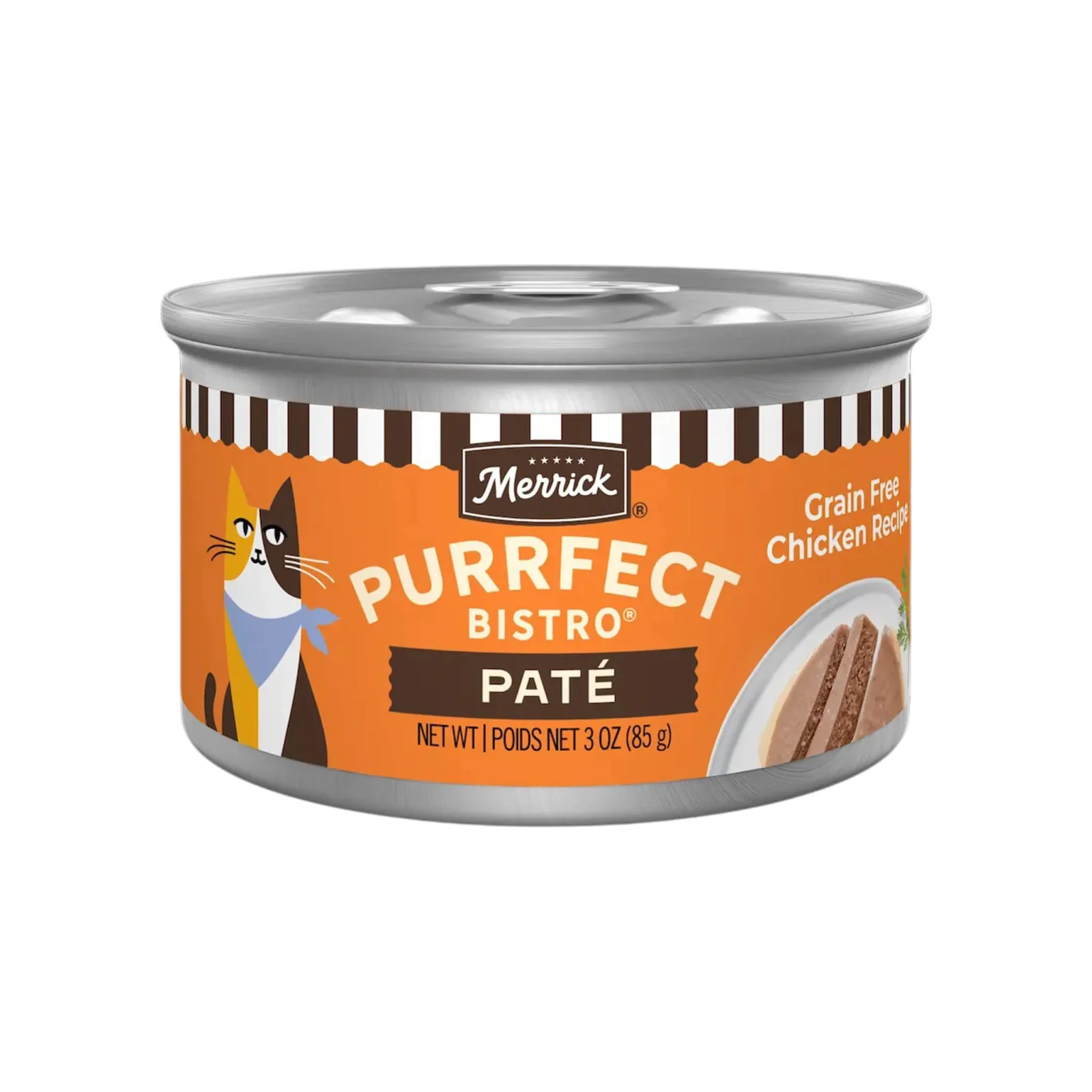Merrick Purrfect Bistro Grain Free Pate Canned Cat Food