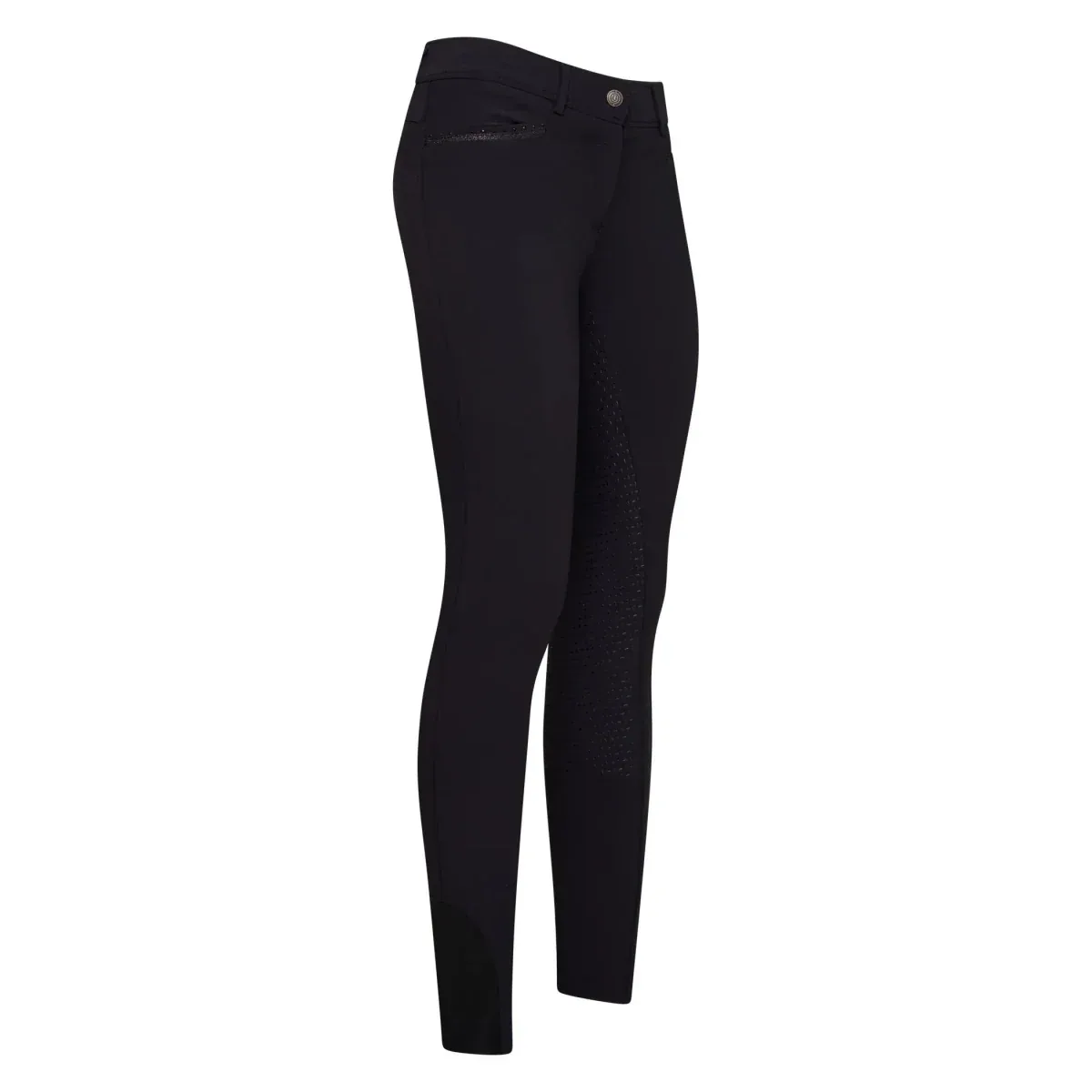 Imperial Riding Riding Breeches IRHEl Capone High Waist FullGrip-Black, 34 in