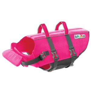 Outward Hound Granby Splash Dog Life Jacket - Pink, X-Small-XL