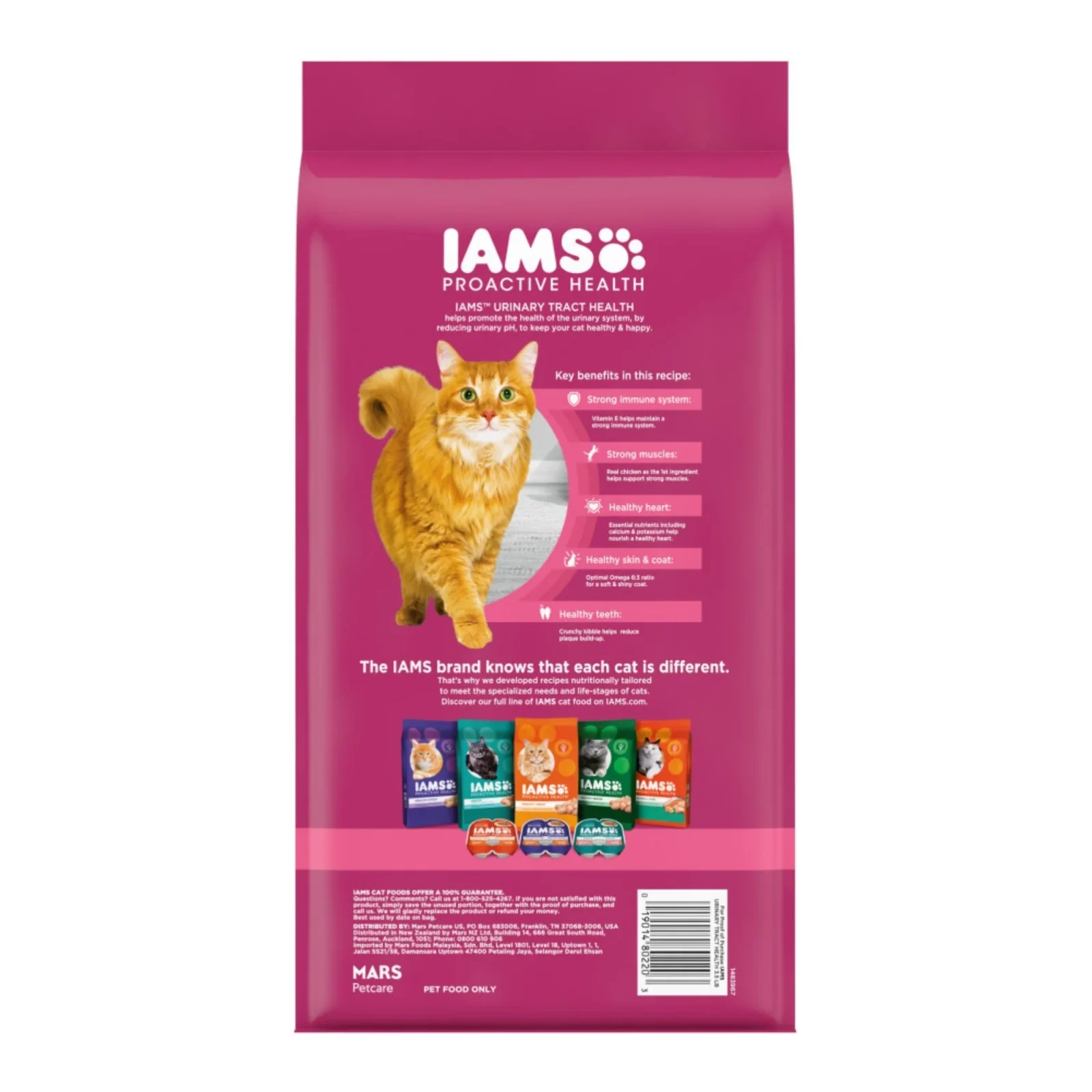 IAMS Proactive Health Urinary Tract Health Adult Dry Cat Food Chicken 3.5 lb - Image 2