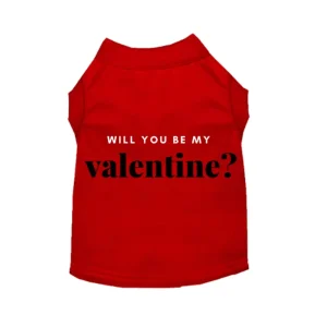 Will You Be My Valentine - Valentine's Day Dog Apparel by Bark Fifth Avenue