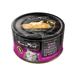 Fussie Cat Premium Gravy Black Label Cat Stews