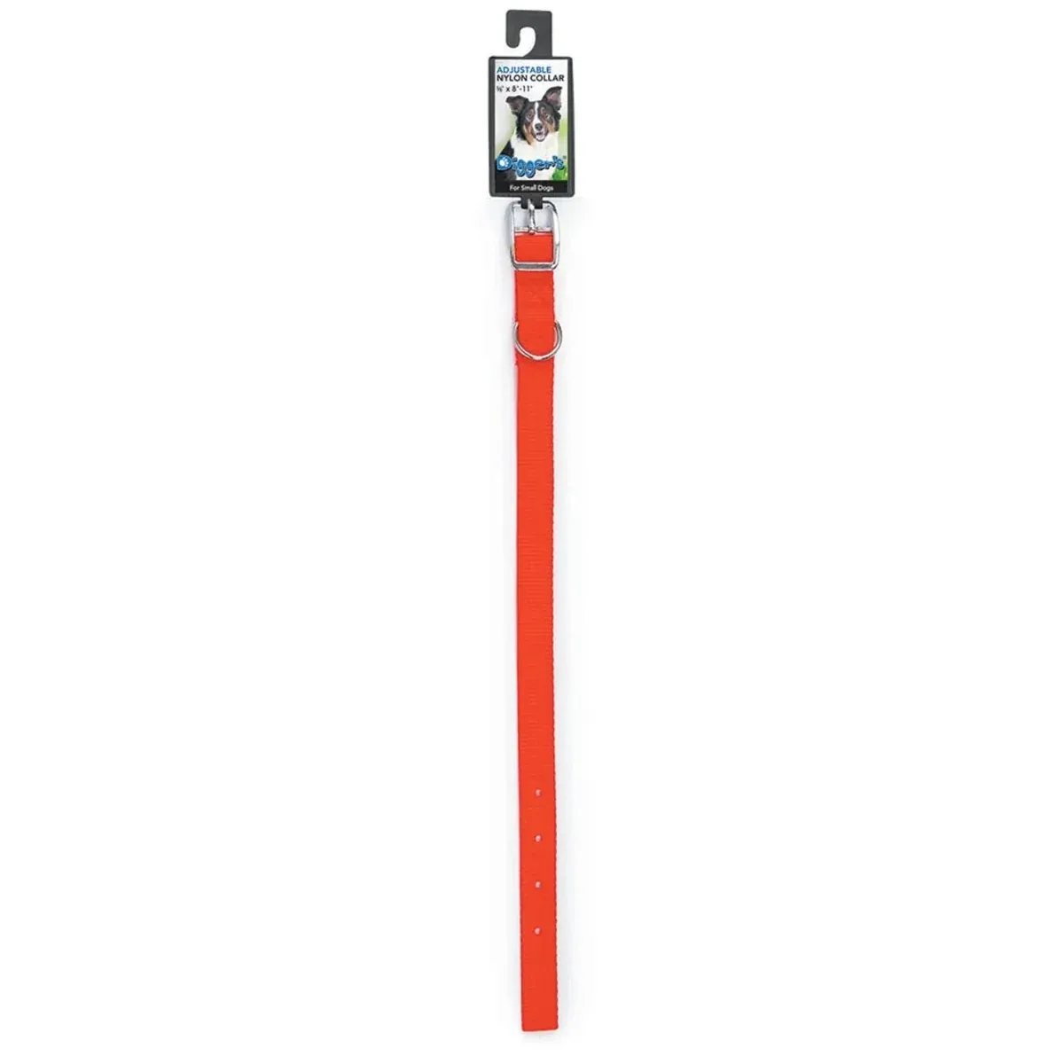 DGR 5/8 in Nylon Collar 18 in Neon Org - Image 2