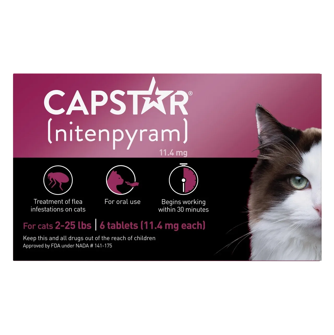 Capstar® Flea Oral Treatment for Cats