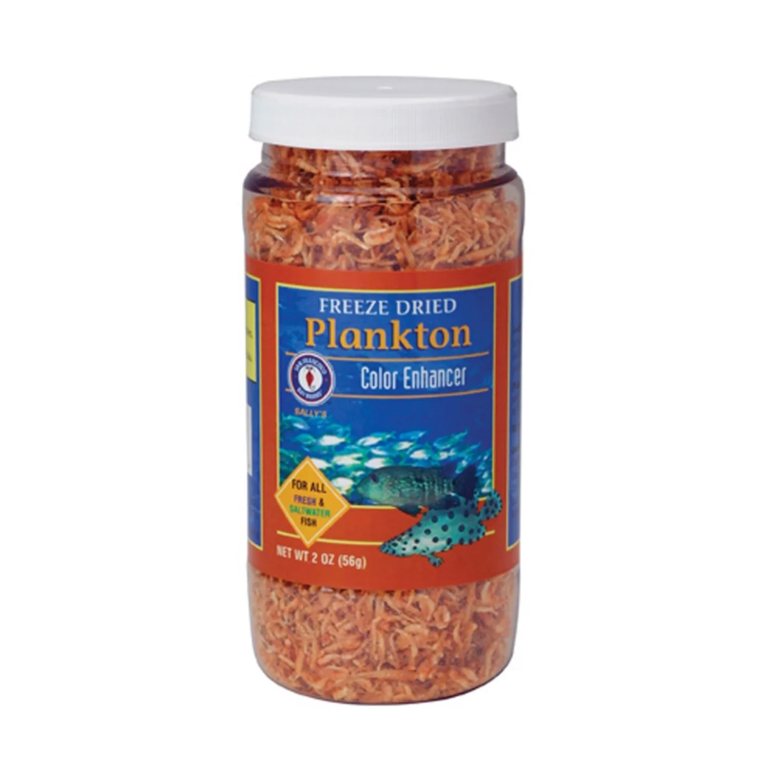San Francisco Bay Brand Plankton Freeze-Dried Fish Food, 2 oz