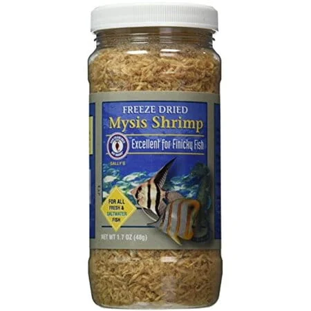San Francisco Bay Brand Mysis Shrimp Freeze-Dried Freshwater and Saltwater Fish Food