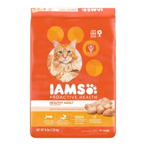 IAMS ProActive Health Adult Dry Cat Food - Real Chicken, 22 lb
