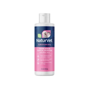 NaturVet Tear Stain Topical Remover Plus Aloe Vera for Dogs & Cats