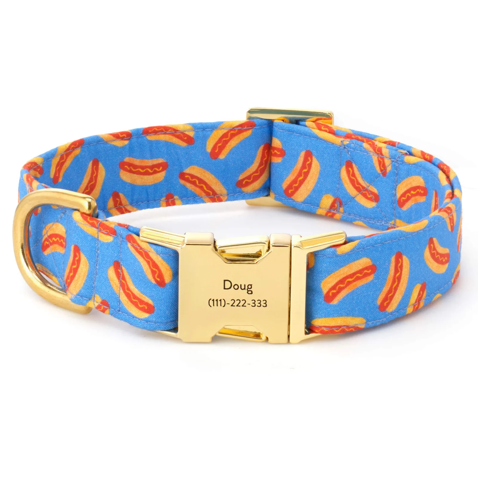 Hot Diggity Dog Collar