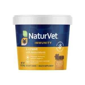 NaturVet L-Lysine Immune Support for Cats