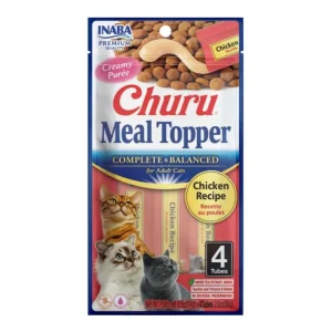 Inaba Churu Complete and Balanced Cat Food Topper - Chicken, 2 oz 4 ct 6 ct