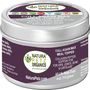 Coll Again Max Collagen Peptide Support Meal Topper* Hips, Joint, Bone & Cartilage Support* Dogs & Cats*