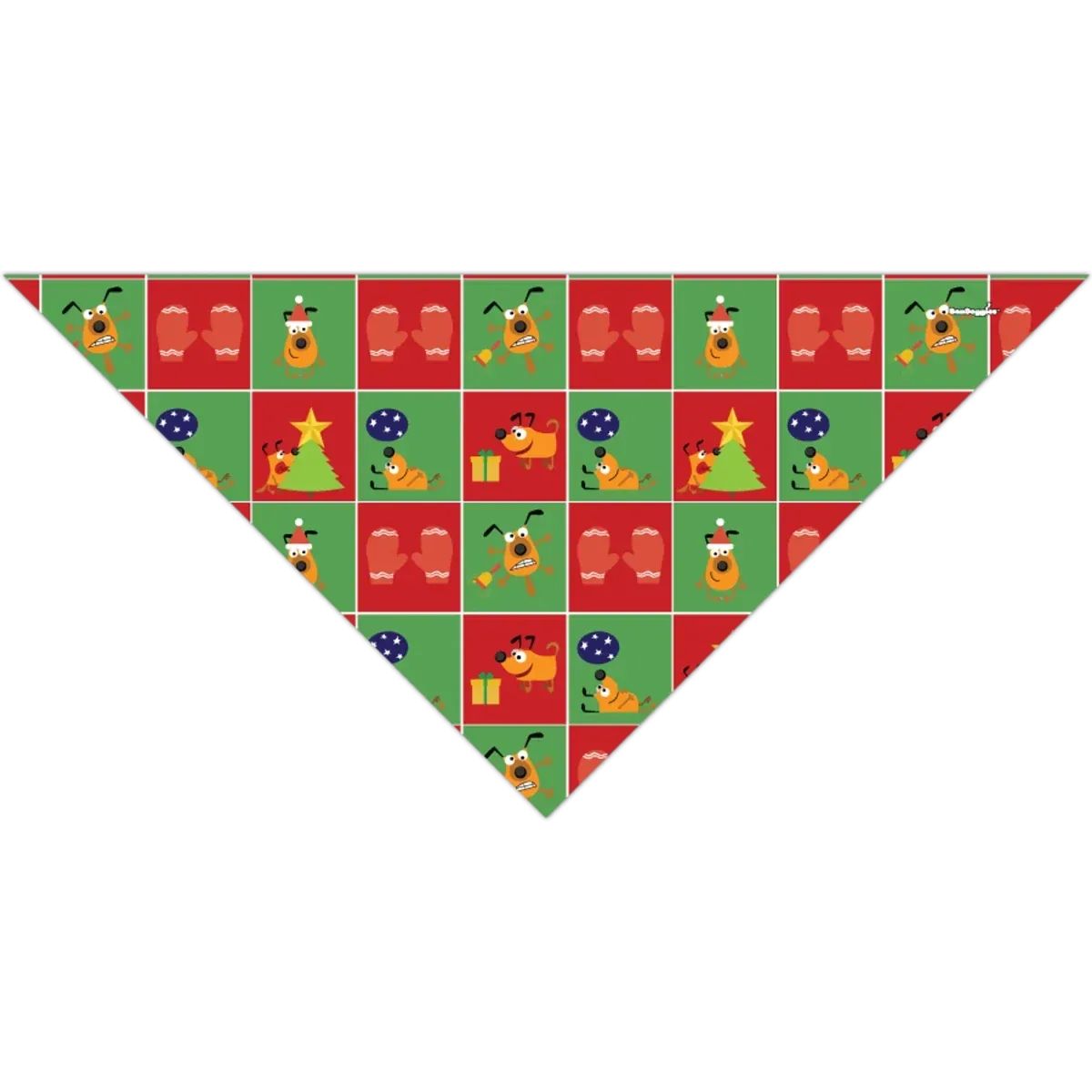 BanDoggie Santa Paws Christmas Dog Bandana