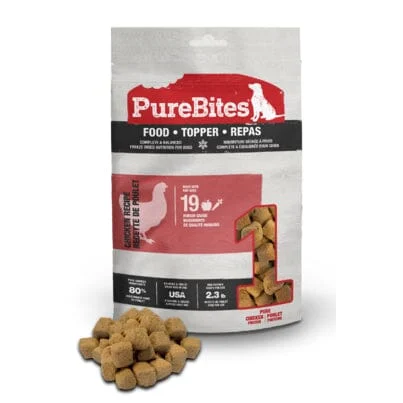 Purebites Chicken Recipe Freeze-Dried Dog Food Topper - Image 2