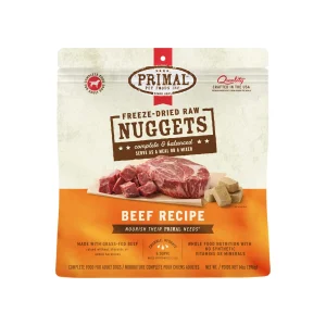 Primal Pet Foods Freeze Dried Nuggets Dog Food