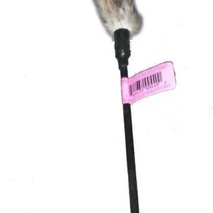 Cat Claws Cat Teaser Wiggler Wand Cat Toy, Black, White, 30 in