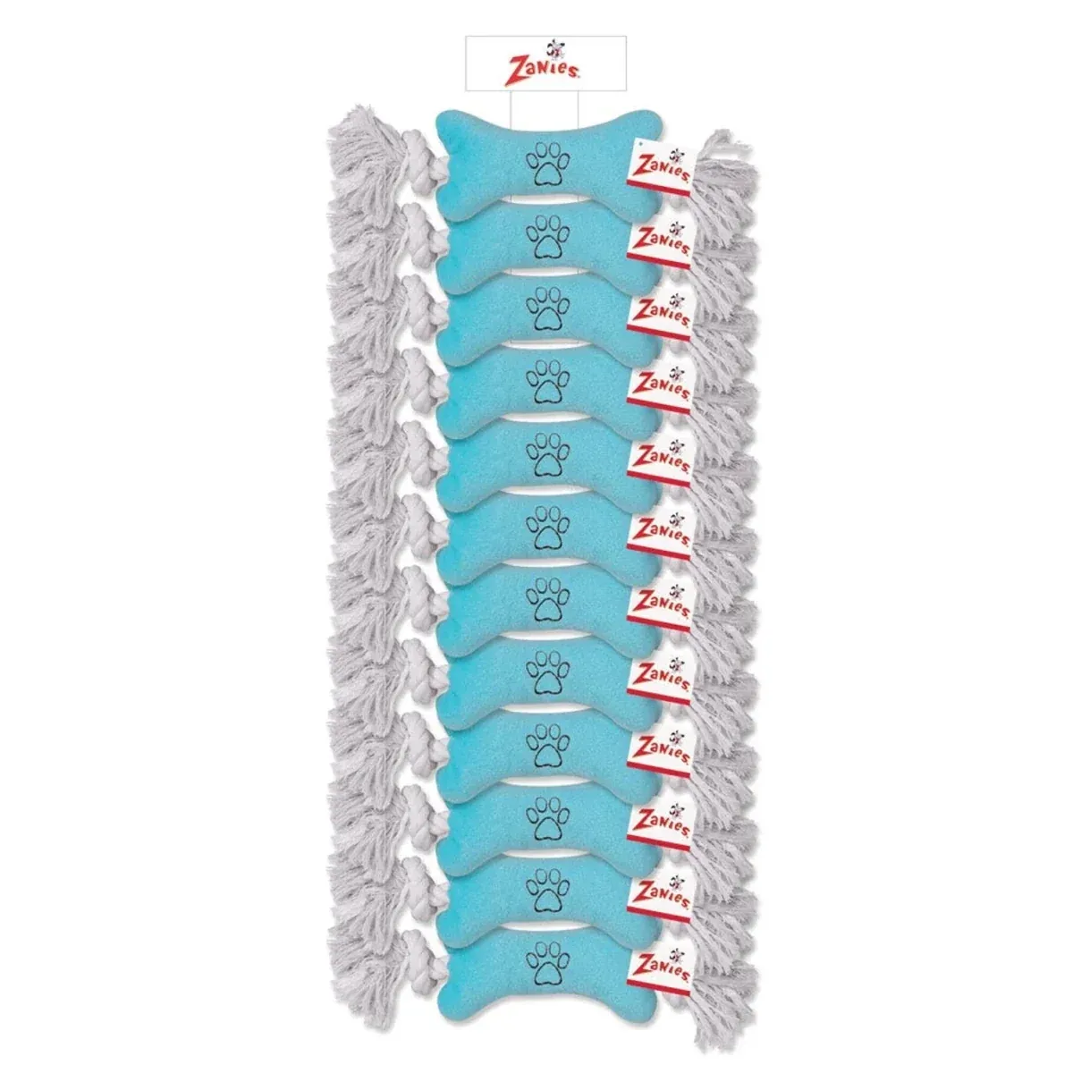 ZA Tiny Tugger Clip Strip - Blu, 12-Count