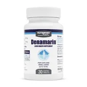 Nutramax Denamarin Liver Supplement (with SAMe + Silybin) Bottle of Tablets for Cats and Dogs