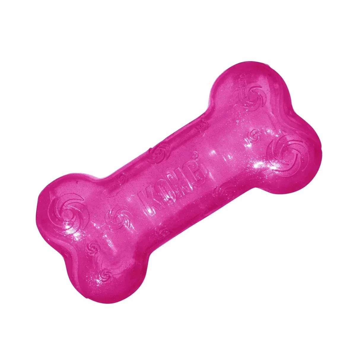 KONG Squeezz Crackle Bone Dog Fetch Dog Toy Assorted - Image 2