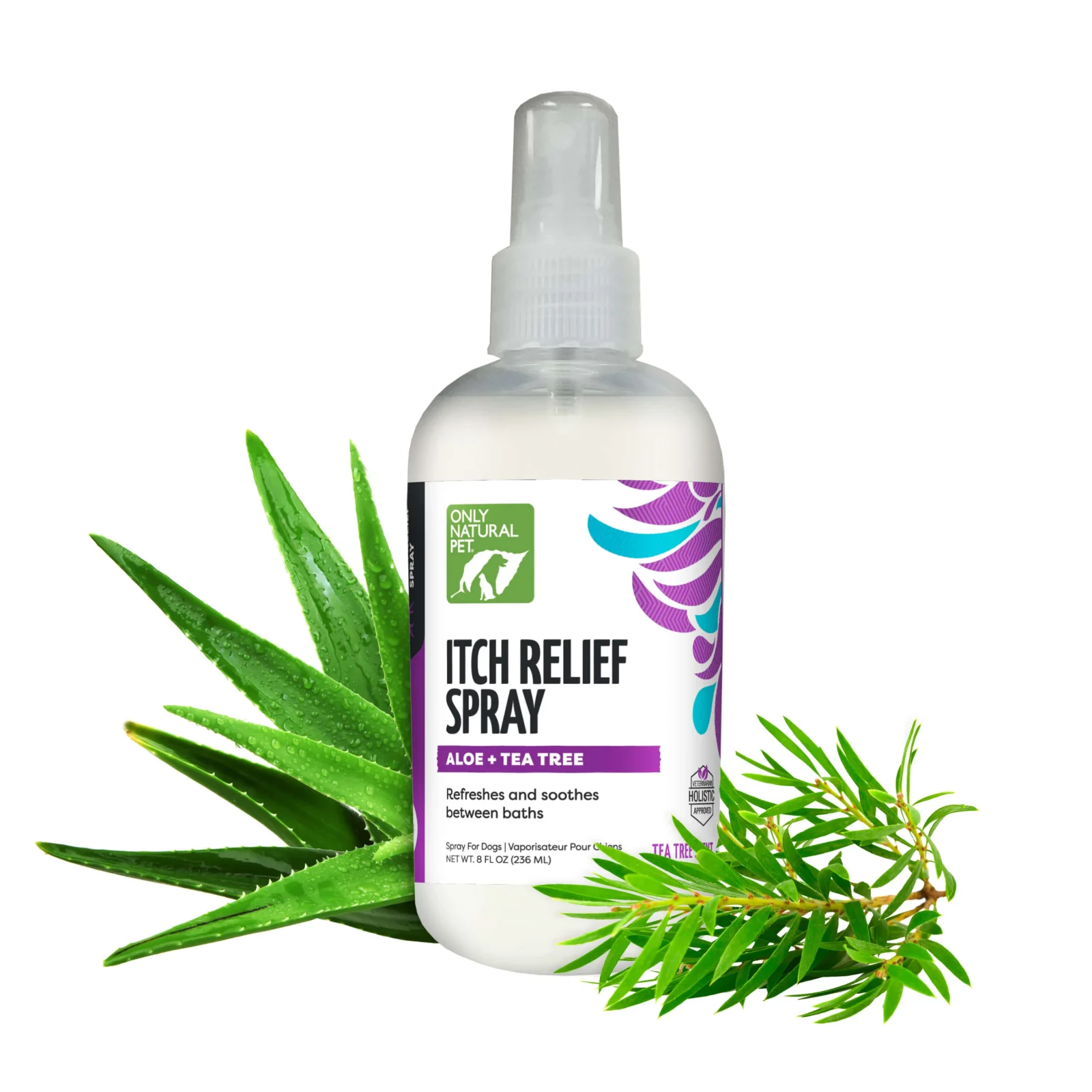 Only Natural Pet Itch Relief Spray with Aloe + Tea Tree for Dogs - Image 2