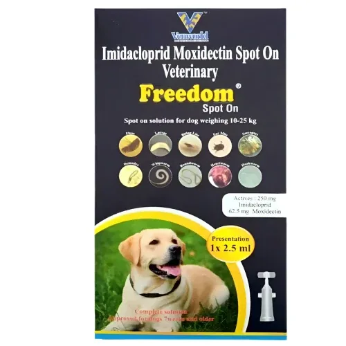 Venkys Freedom Tick & Flea Spot On for Dogs