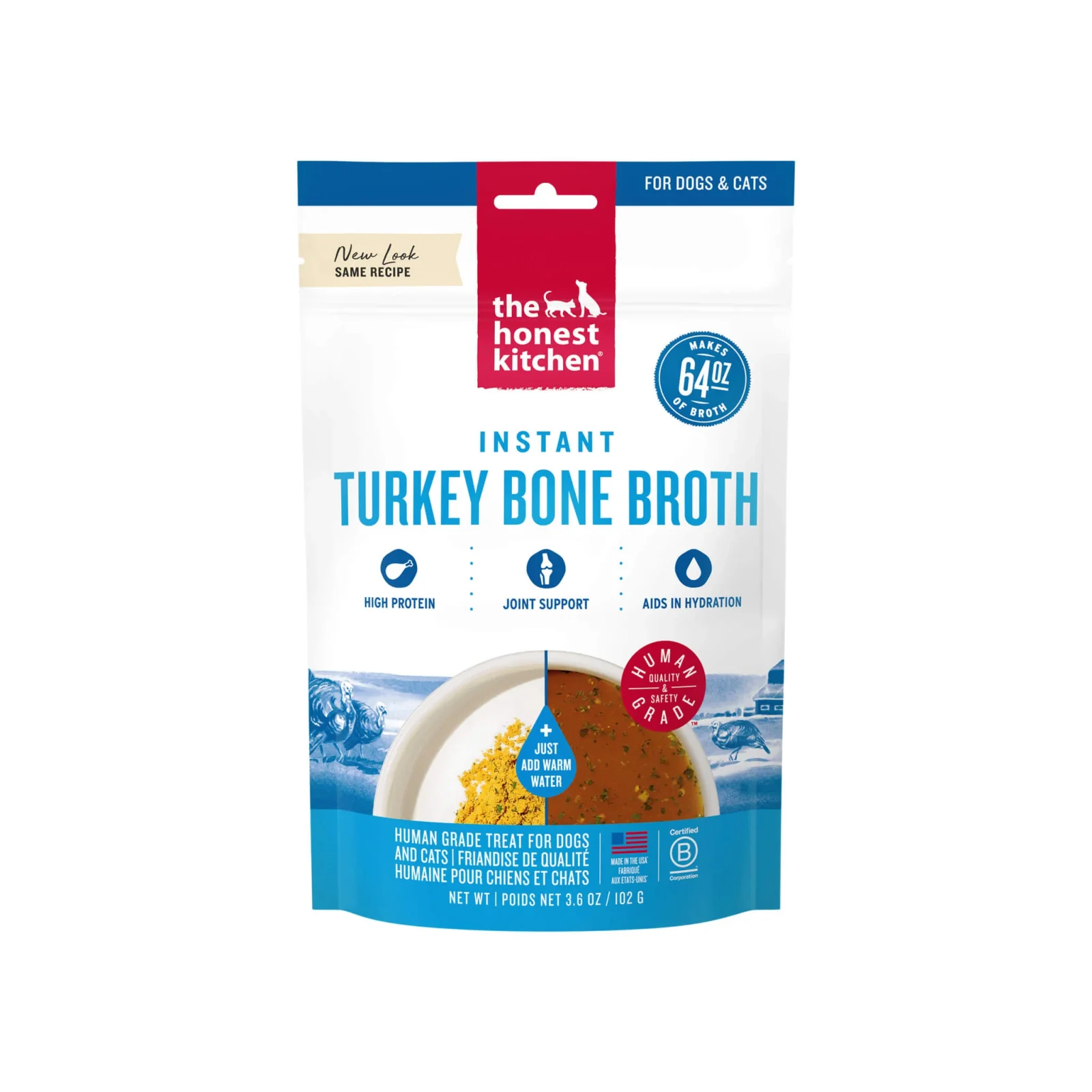 The Honest Kitchen Daily Boosters Bone Broth for Dogs & Cats - Image 2