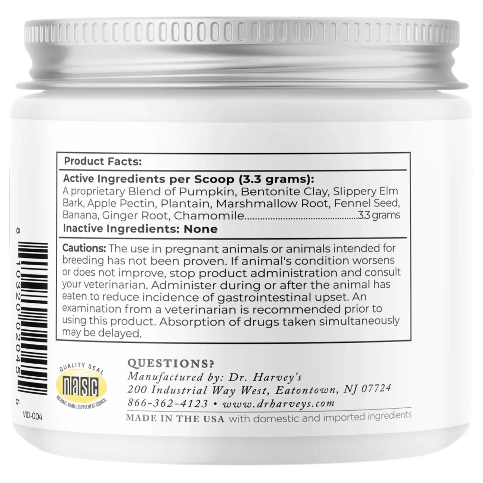 Dr. Harvey's Runs Be Done Digestive Supplement for Dogs - Image 2