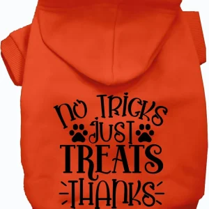 No Tricks, Just Treats Halloween Pet Hoodie