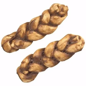 SPOT Nothin' To Hide Braided Beef Flavored Collagen Stix Natural Dog Chews