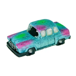 Blue Ribbon Pet Products Sunken Car Wreck Ornament, Blue