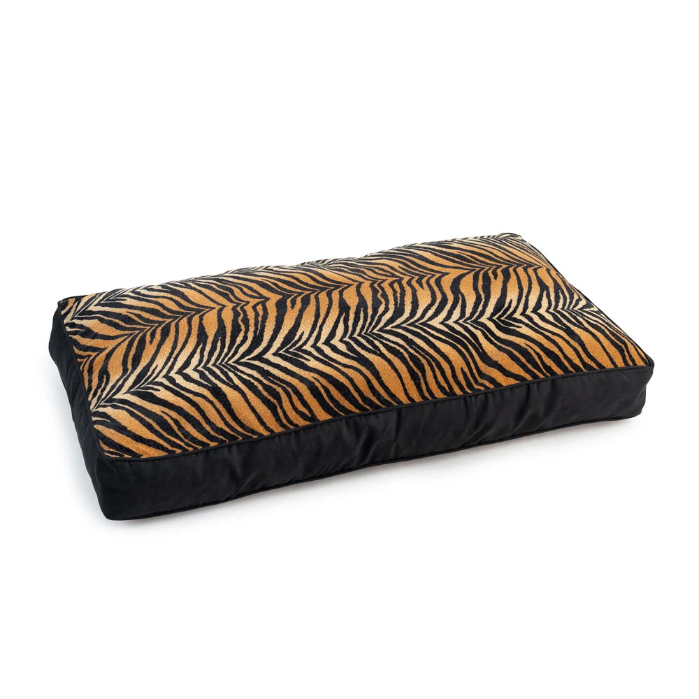 Luxury Rectangle Dog Bed – Bengali Gold