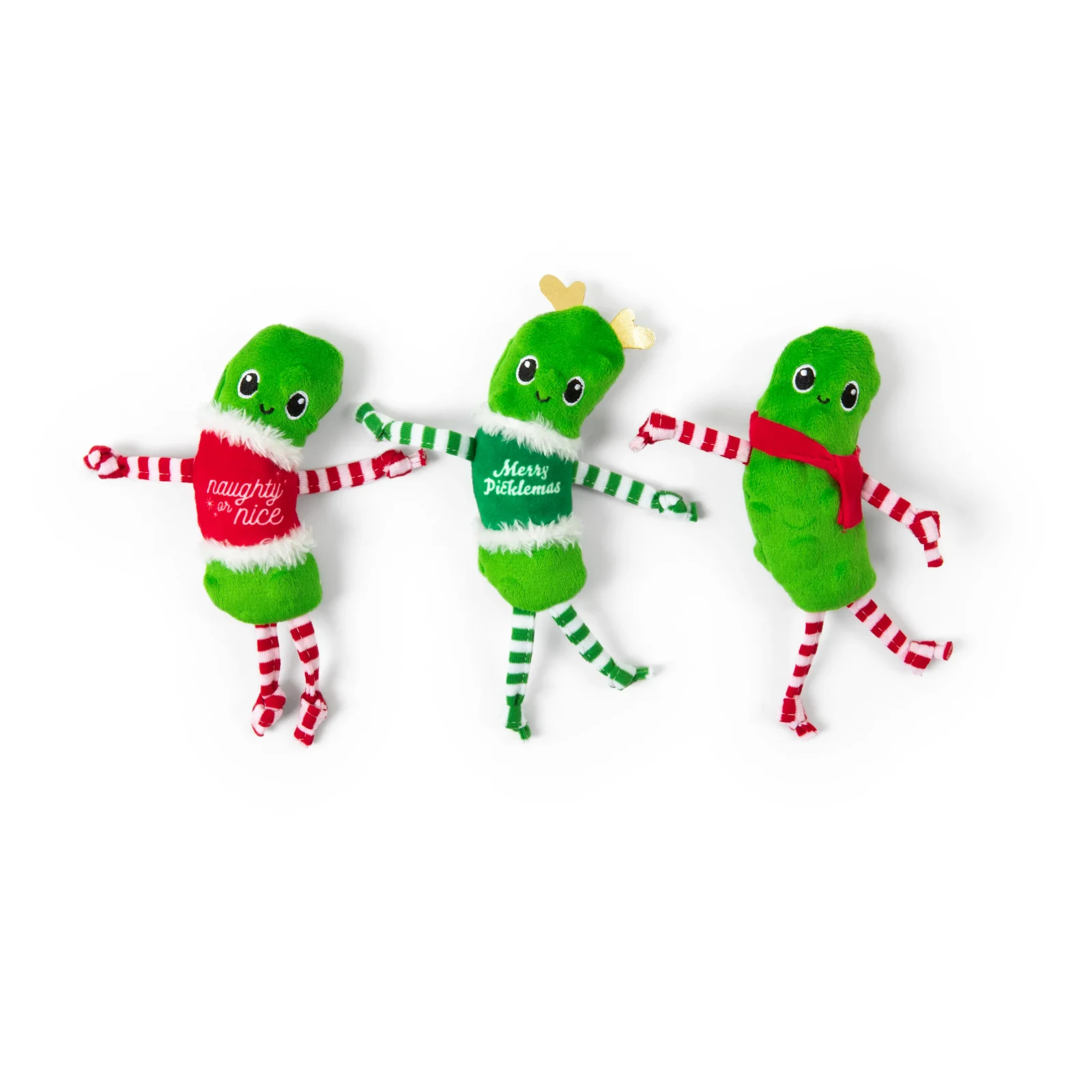 Quirky Kitty® Dancing Pickles 3-Pack Cat Toys