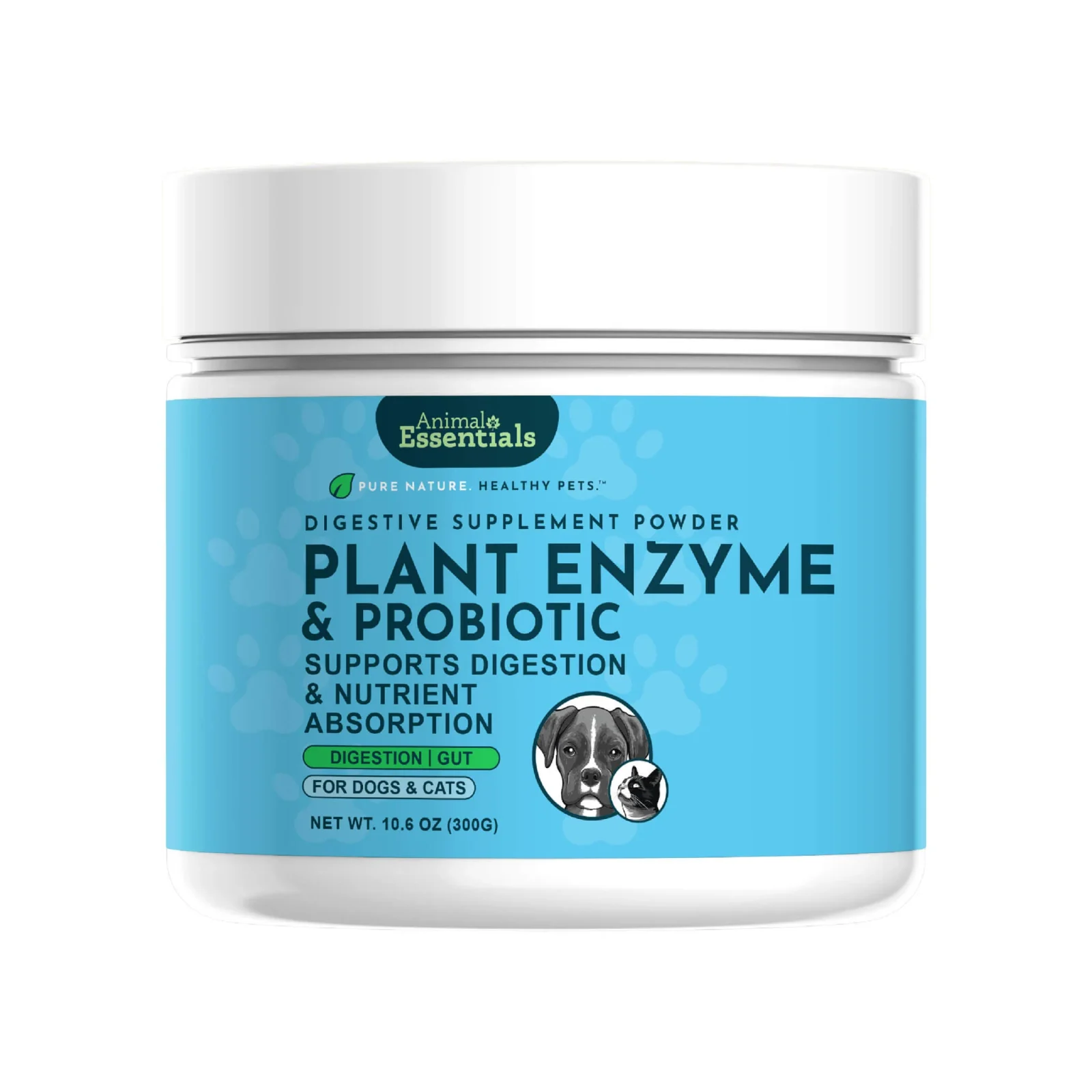Animal Essentials Plant Enzymes & Probiotics Digestive Powder for Dogs & Cats - Image 2