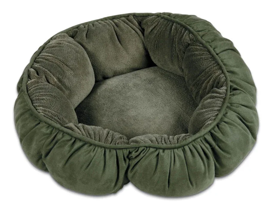 Aspen Puffy Round Pet Bed Assorted 18 in - Image 2