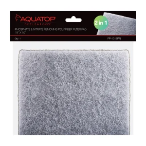 AquaTop Phosphate Nitrate Removing Polyfiber Aquarium Filter Pad 18 x 10, 1 ct