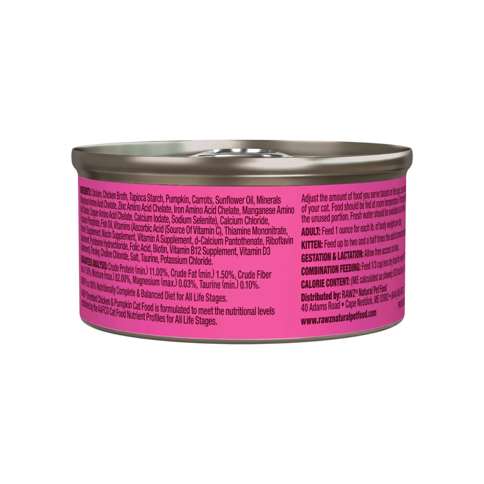 RAWZ Shredded Grain Free Wet Cat Food - Image 2