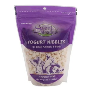 Sweet Meadow Farm Yogurt Nibbles Treat for Small Animals, 10 oz