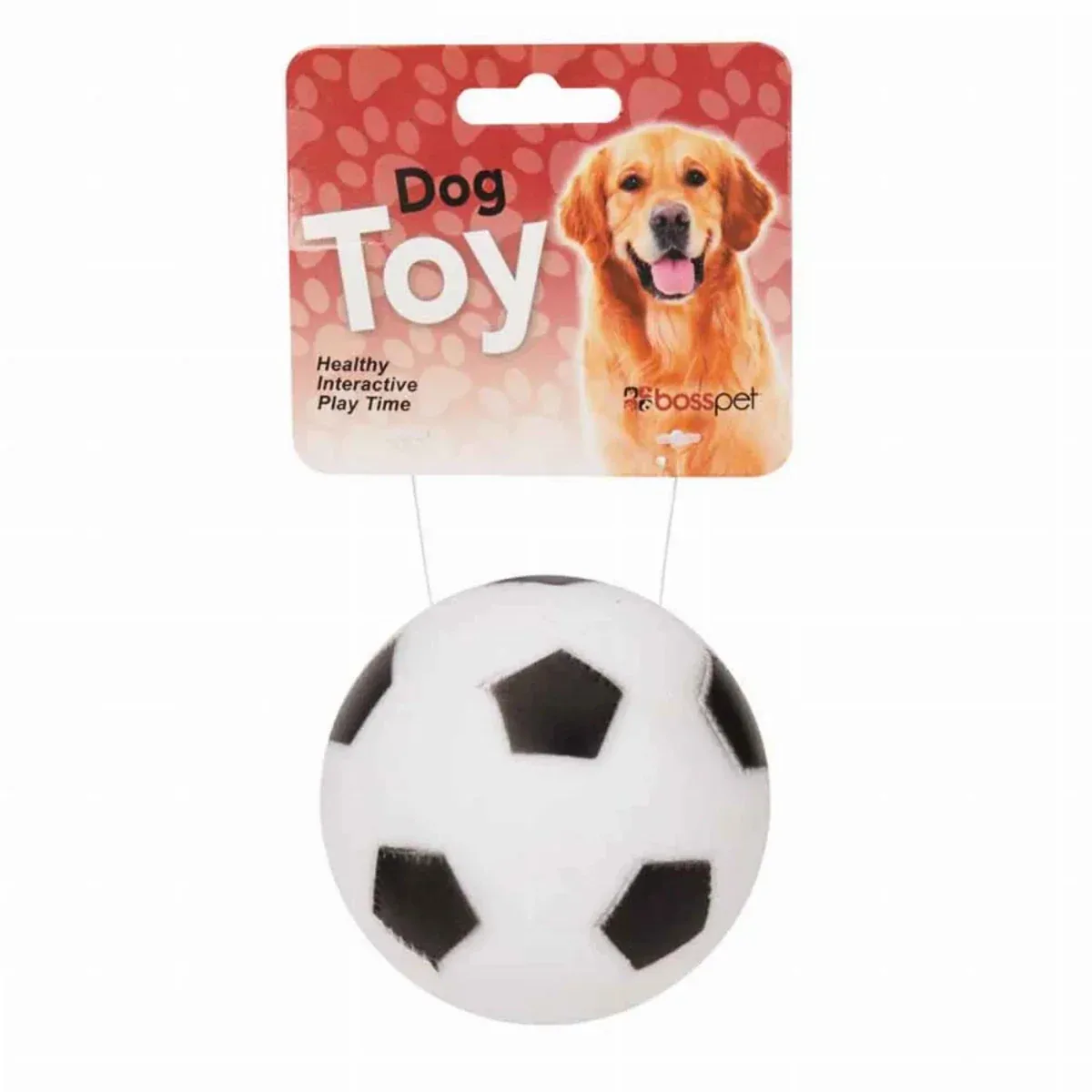 Boss Pet Products Vinyl Soccer Ball Dog Toy