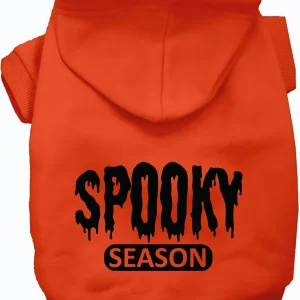 Bloody Spooky Season Halloween Pet Hoodie