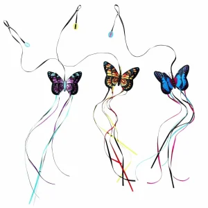 KONG Teaser Butterfly Assorted Cat Toy